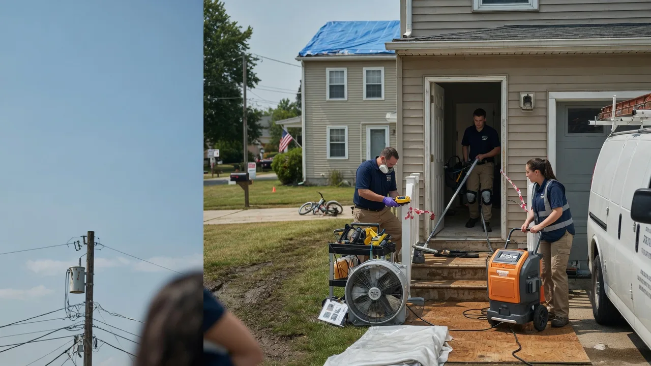 Water Damage Repair in Uneeda, WV near me